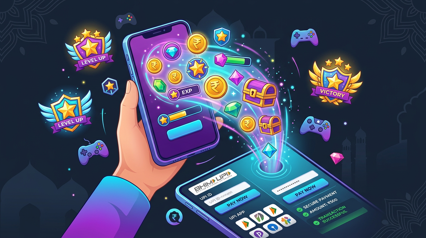 游戏出海印度必读：如何用UPI唤醒支付实现游戏内购高转化