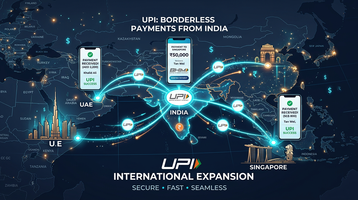 印度NPCI推动UPI原生支付国际化：新加坡、阿联酋已上线